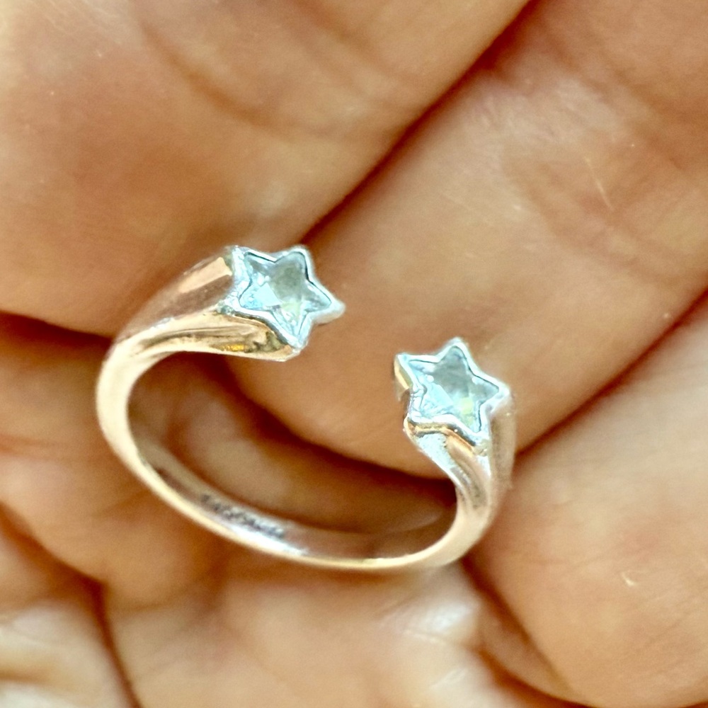 Authentic Pandora‘Shooting Star’ Series Sterling Silver Ring
